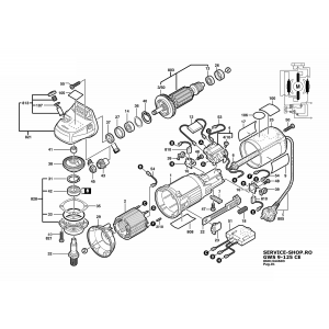 Bosch GWS 9-125 CE (0601344603-EU)